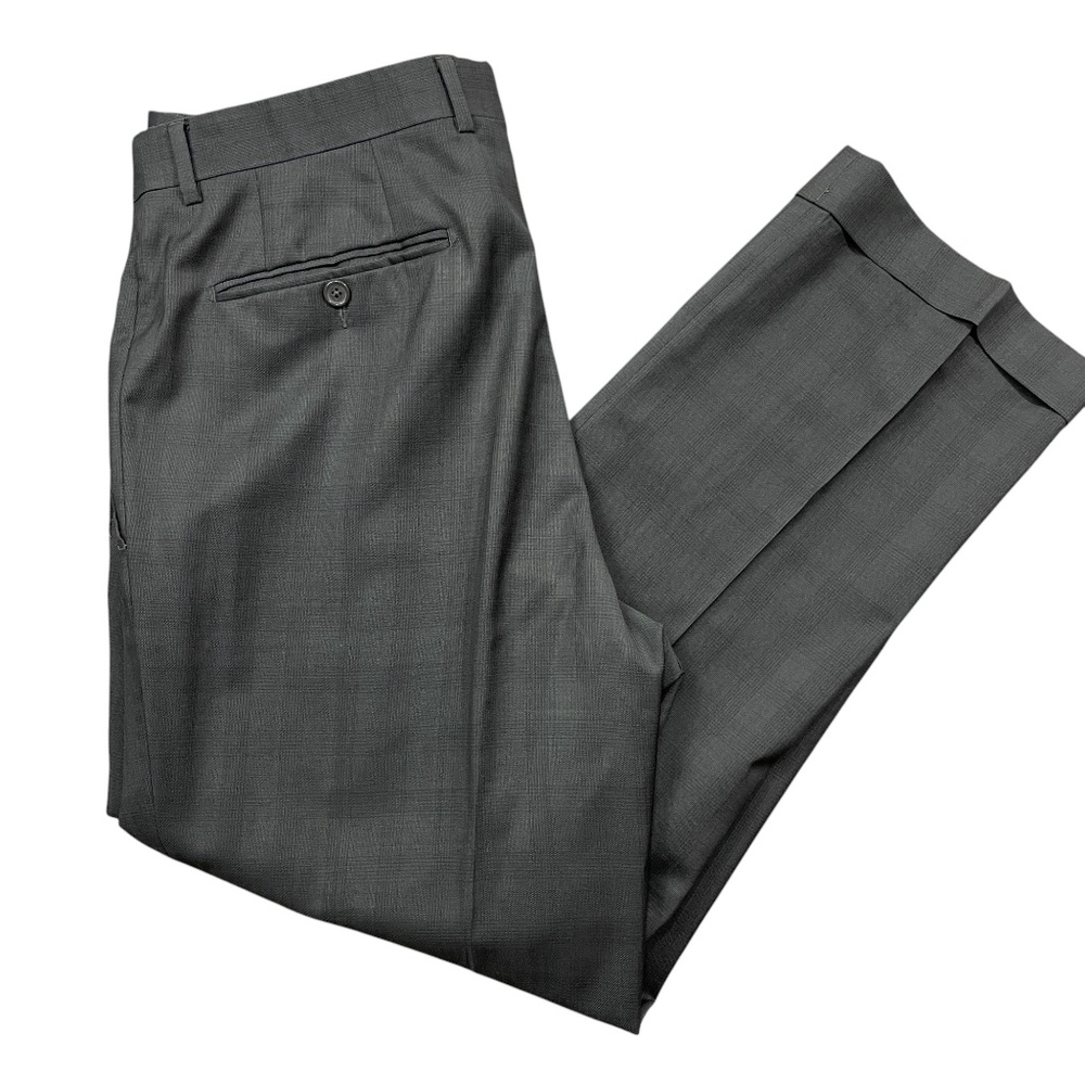 Santorelli Men's Grey Romeo Italy 100% Virgin Wool "35"